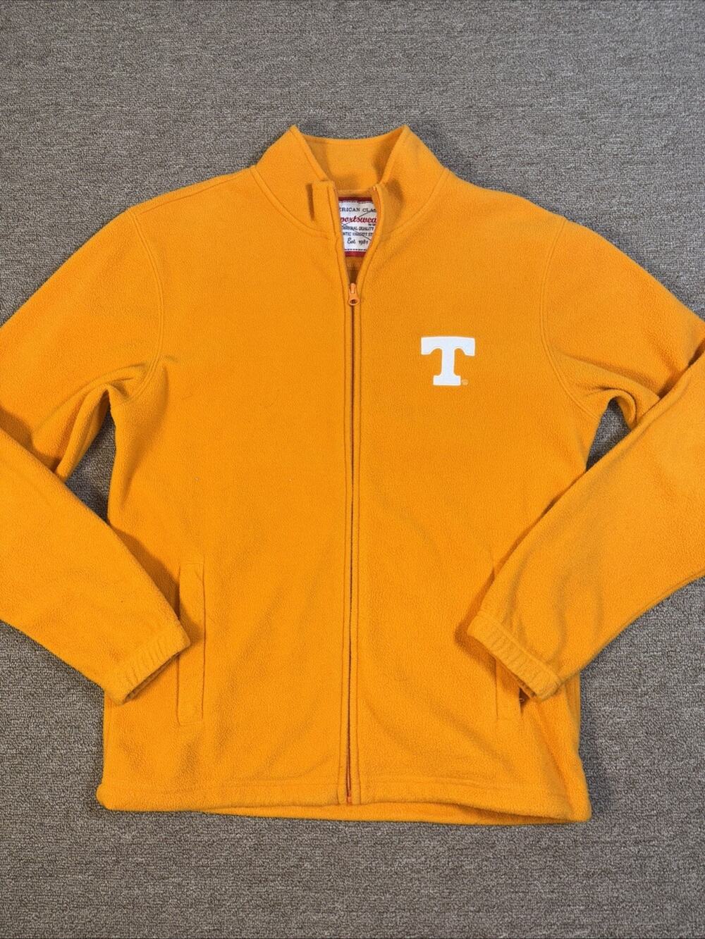 Tennessee Volunteers Full Zip Fleece Small 21x27